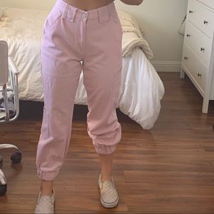 UO BDG pink pants